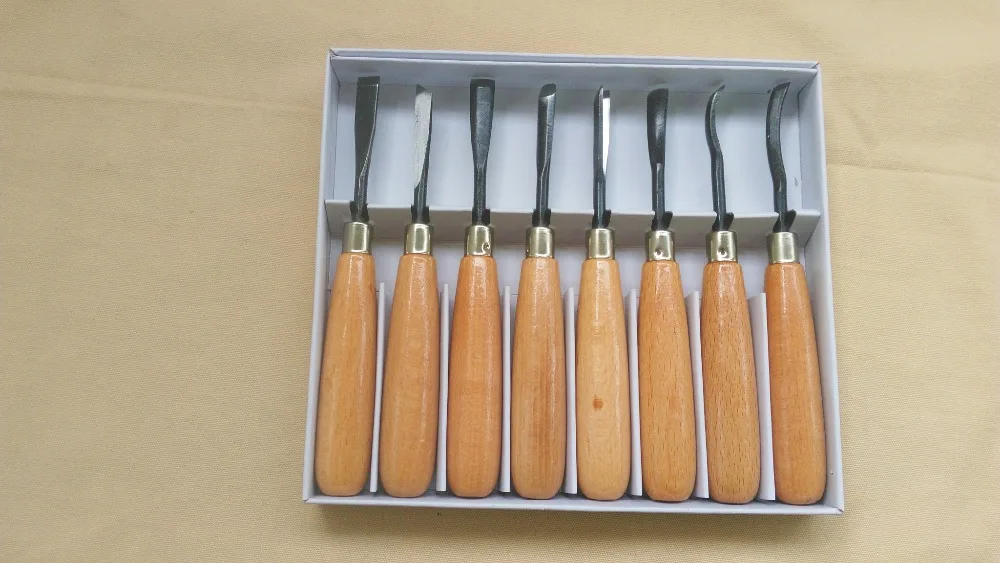 8 шт набор инструментов для резьбы по дереву, столярные инструменты, нож для резьбы по дереву