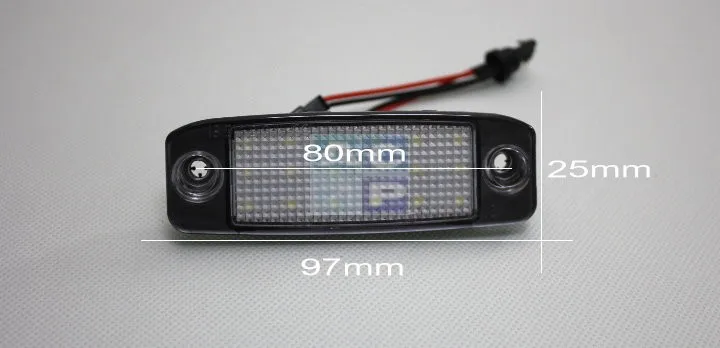 Liandlee для hyundai Accent MC 2005 ~ 2011 светодио дный LED автомобилей номерные знаки мотоциклов свет/номер рамки лампа/высокое светодио дный качество