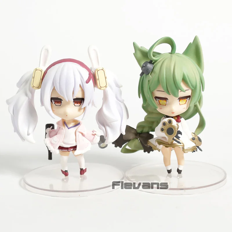 

Azur Lane IJN Akashi & USS Laffey Q Version PVC Figure Doll Collectible Model Toy 2pcs/set