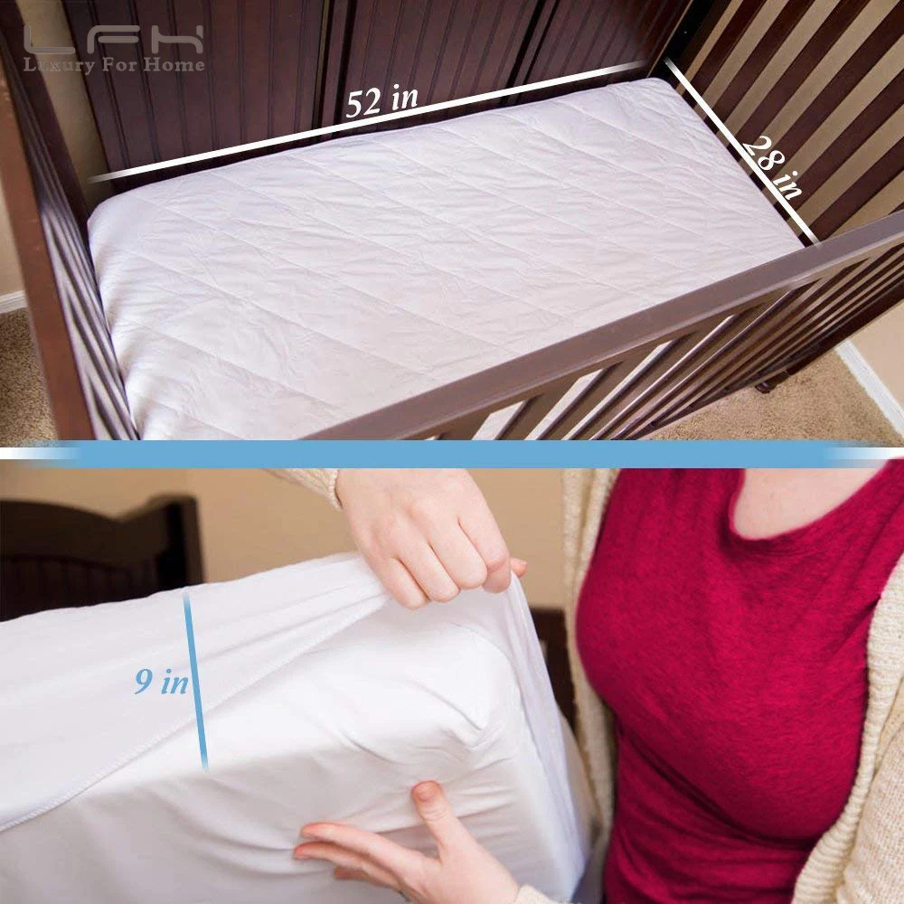 LFH Baby Crib Mattress Topper Cover For Toddlers Bed Protector 72X132CM Waterproof Mattress Pad Cover Waterproof Bed Sheet LFH Baby Crib Mattress Topper Cover For Toddlers Bed Protector 72X132CM Waterproof Mattress Pad Cover Waterproof Bed Sheet