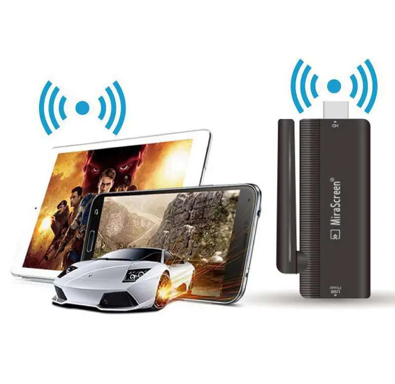 Аудио Видео беспроводной Wi-Fi подключение телефона к ТВ 1080P HDMI видео адаптер для iPad для Iphone 8 Plus 5 6 7 Plus Android iOS