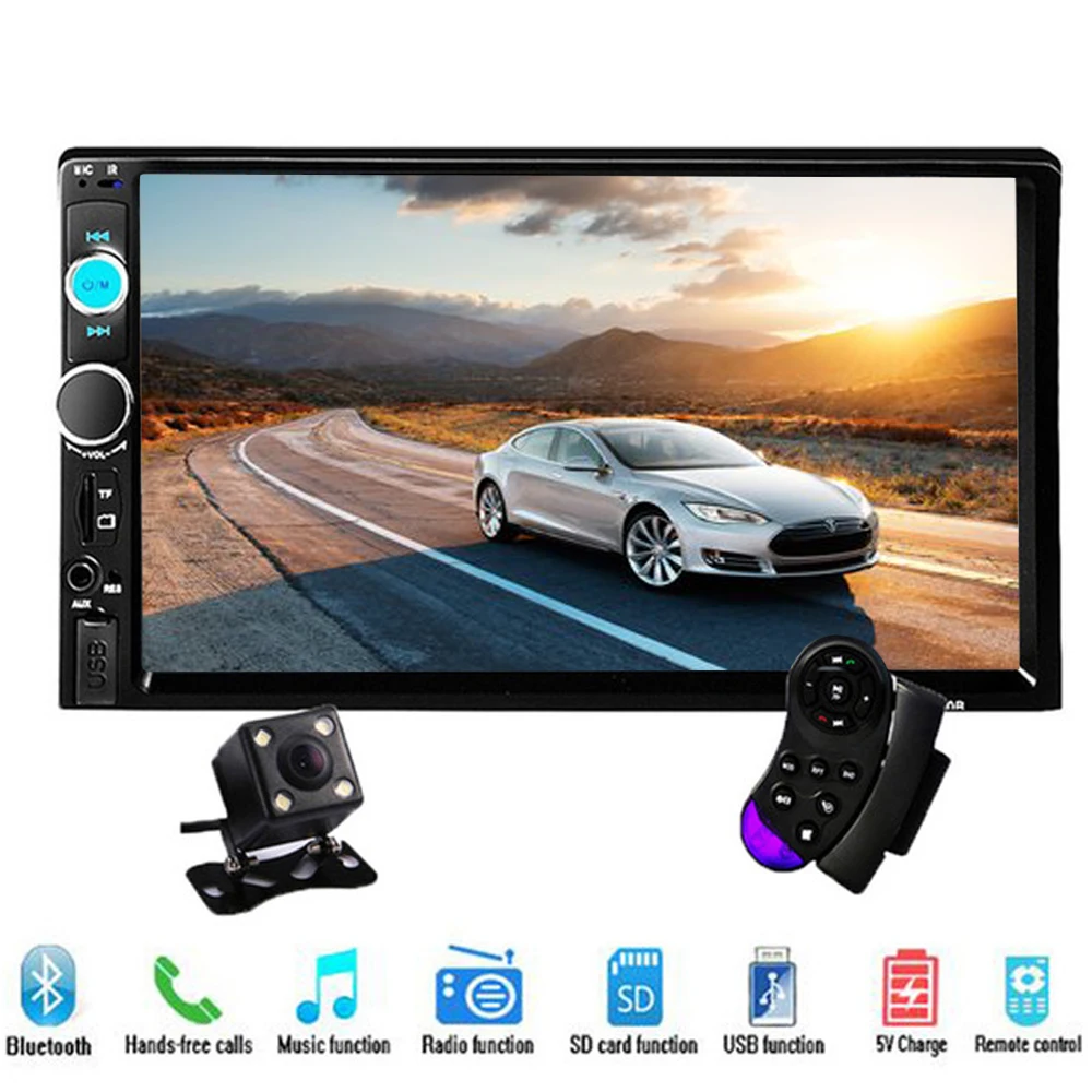 United radio Nissan din para MP5 Multimedia Volkswagen 8,1 Dollar Bluetooth 2 de descuento Android jugador 7 States reproductor Kia "Video Podofo coche USD Hyundai GPS Estrada Estéreo Sidra Gran 2 United radio Nissan din 2