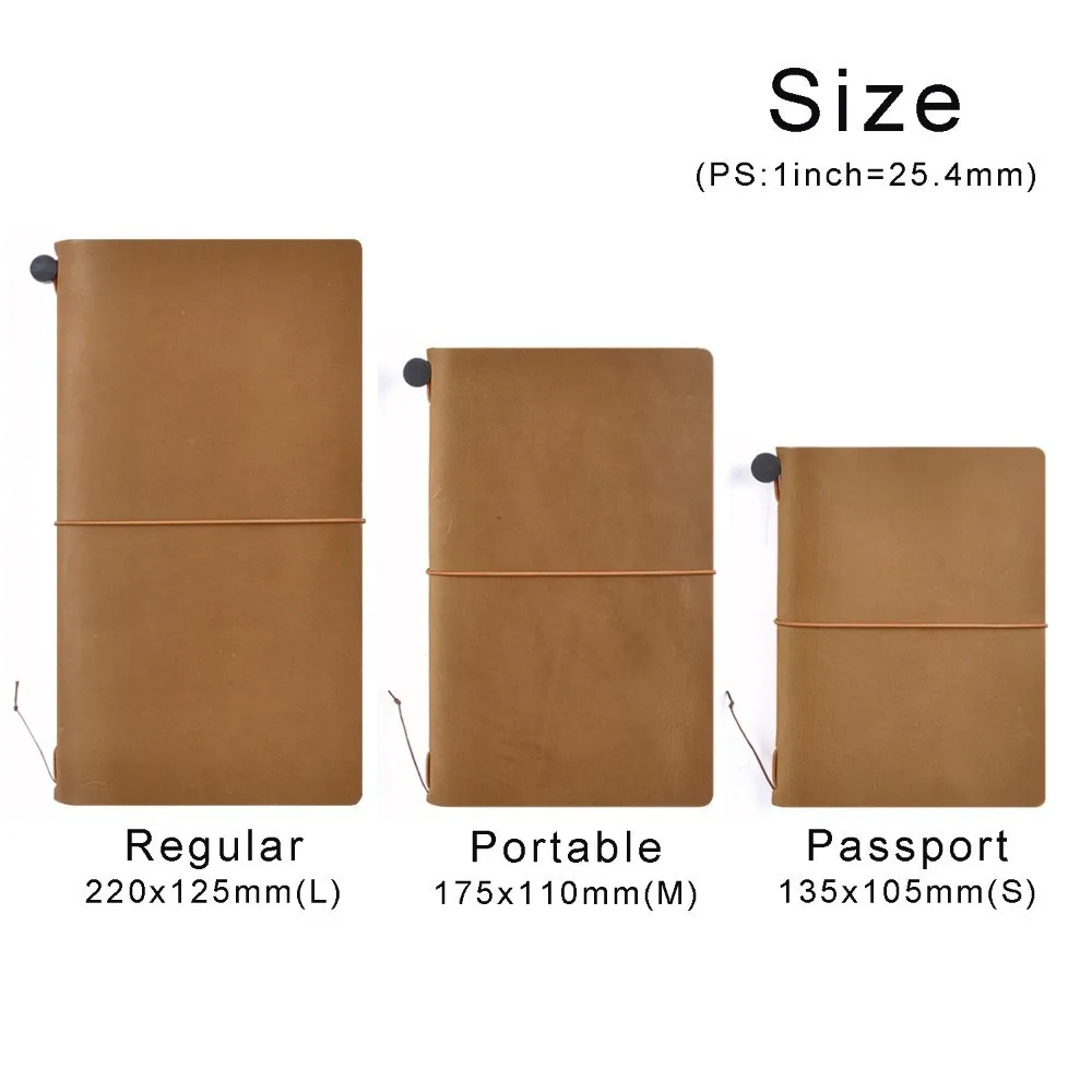 Najtaniej 100% prawdziwy skórzany notes Planner Handmade Travel Bullet Journal oliwkowy paszport Agenda Sketchbook Diary Vintage Stationery