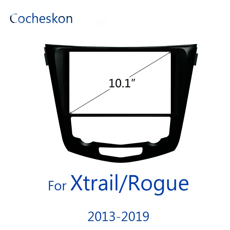 

for Nissan X-Trail /Rogue 2013-2019 t32 10.1 inch car frame for car multimedia player 2 Din Bluetooth WiFi GPS Navi Stereo Radio