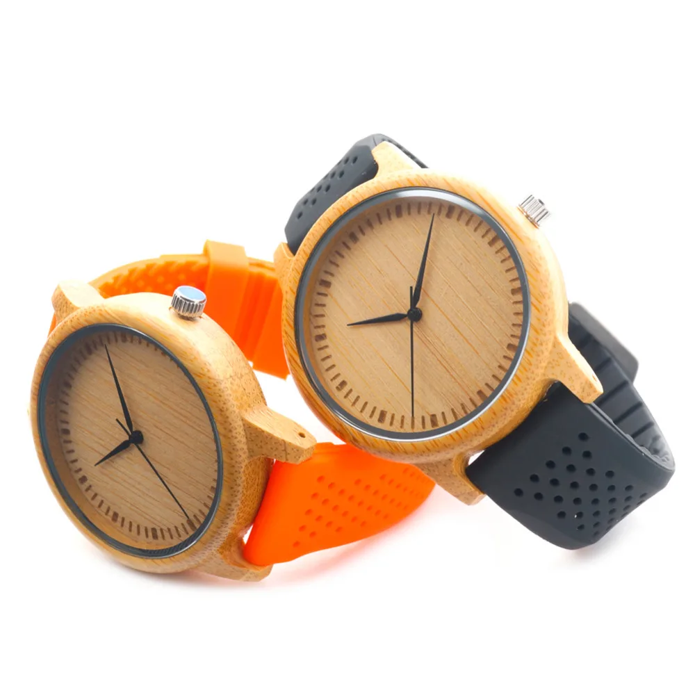Prix pour 2016 Brand New Mode Hommes Quartz Analogique En Bois Montre Casual Male Affaires Montres Top Qualité avec Coloré Bande de Silicium Prix pour 2016 Brand New Mode Hommes Quartz Analogique En Bois Montre Casual Male Affaires Montres Top Qualité avec Coloré Bande de Silicium