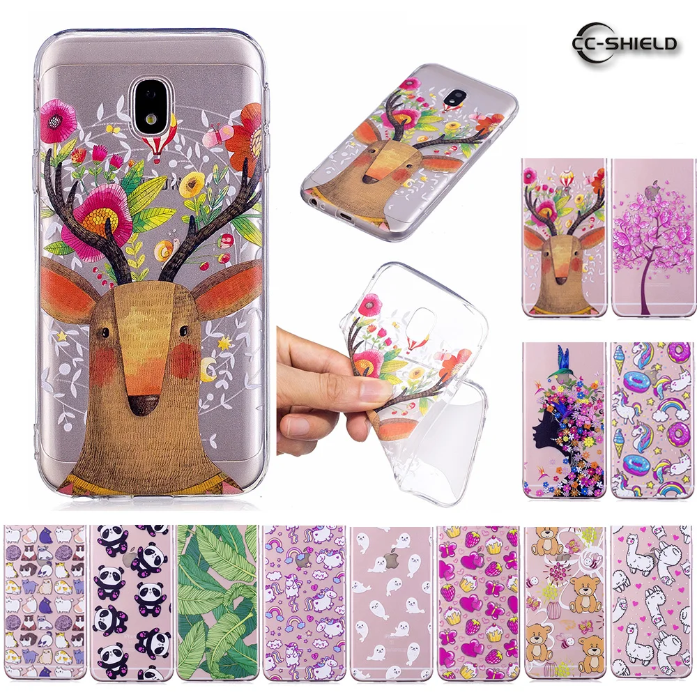 Soft TPU Case for Samsung Galaxy J5 2017 J530 J530FM Transparent Silicone Cover Phone SM-J530FM J530FM/DS SM-J530F Coque |