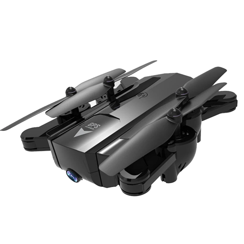 

1080P WIFI FPV Camera 2.4G Foldable RC Drone GPS Quadcopter GPS Follow Me Mode Set Height Hover Fixed Point Circling APP Control