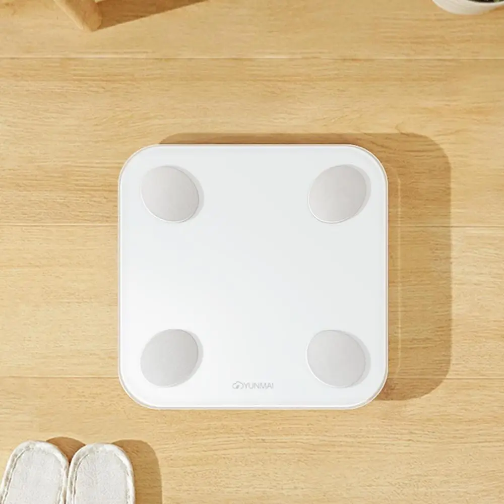 XIAOMI MIJIA YUNMAI весы для тела и жира mini2 умные весы для ванной электронные цифровые Mihome приложение 17 шт. анализ данных фитнес