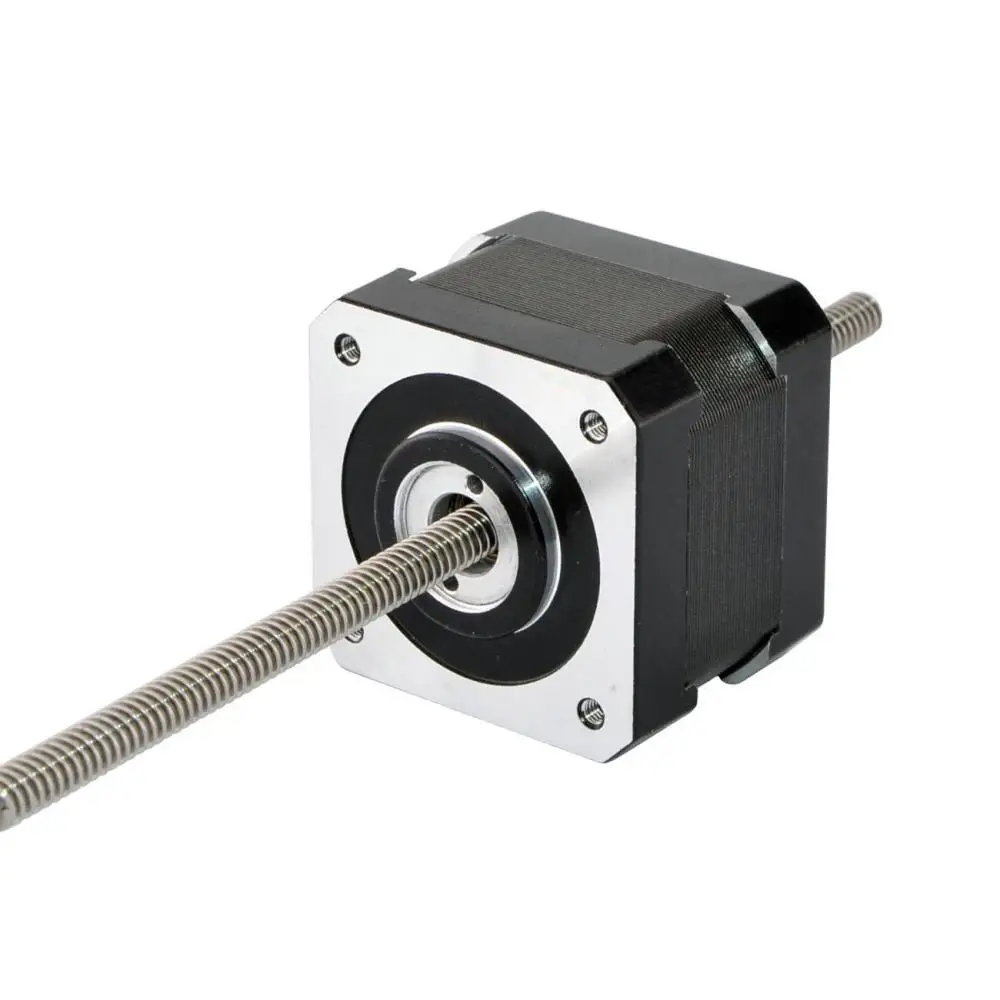 

Precision Linear Actuator Nema 17 Linear Stepper Motor Non-captive 34mm Stack 0.7A Lead Screw Length 150mm for 3D Printers Z Axi