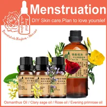 Free Shopping 100% Pure Essential Oil Essential / Clary Sage / Rose / Evening Primrose Oil Of Osmanthus Oil Anti Aging Promote