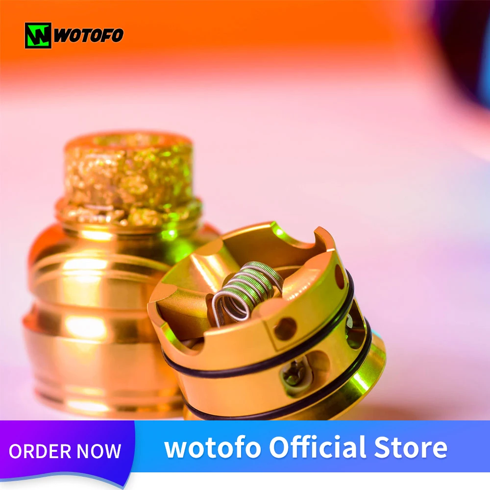 Оригинальный Wotofo Elder Dragon RDA распылитель для электронной сигареты резервуар