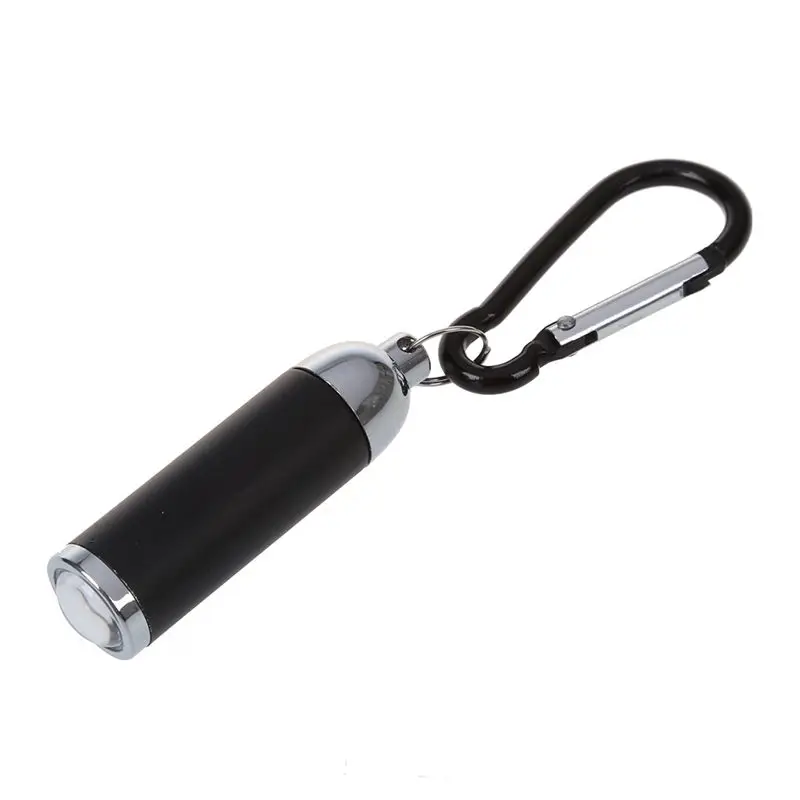 

Mini LED Flashlight Torch Light Keychain Portable