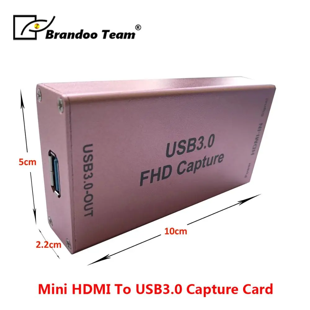 1080P HDMI к USB 3,0 видео плата для захвата звука дизайн для прямой трансляции