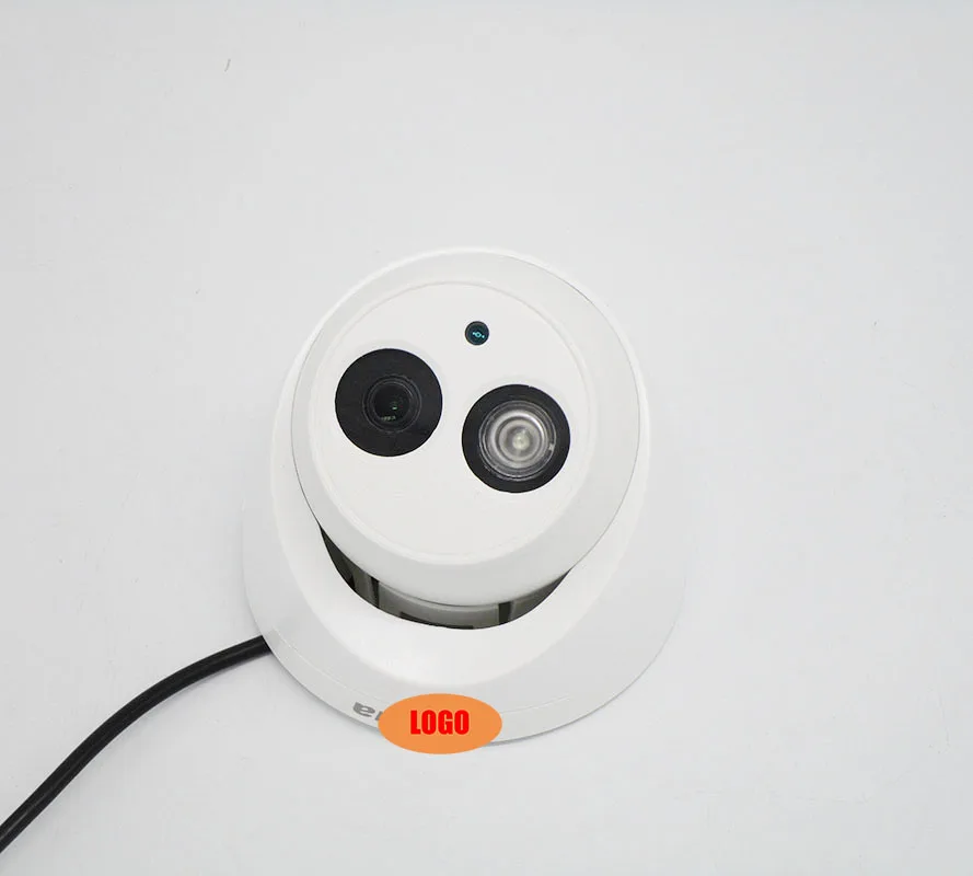 2MP DH HAC HDW1200E HDCVI купольная камера безопасности сетевая IP67 IR 50m веб cctv с логотипом