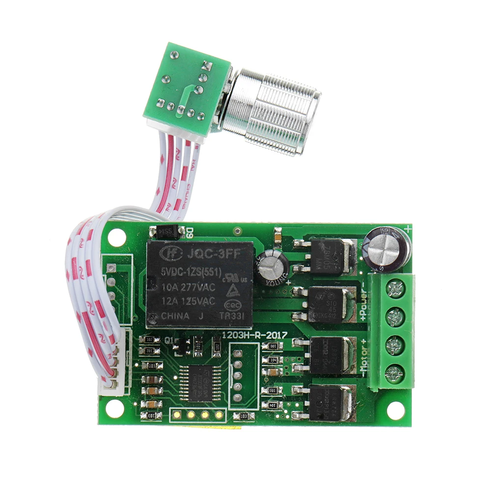 

DC 12V / 24V 3A Automatic Positive And Negative Pole PWM DC Motor Speed Controller Electronic Governor Speed Switch