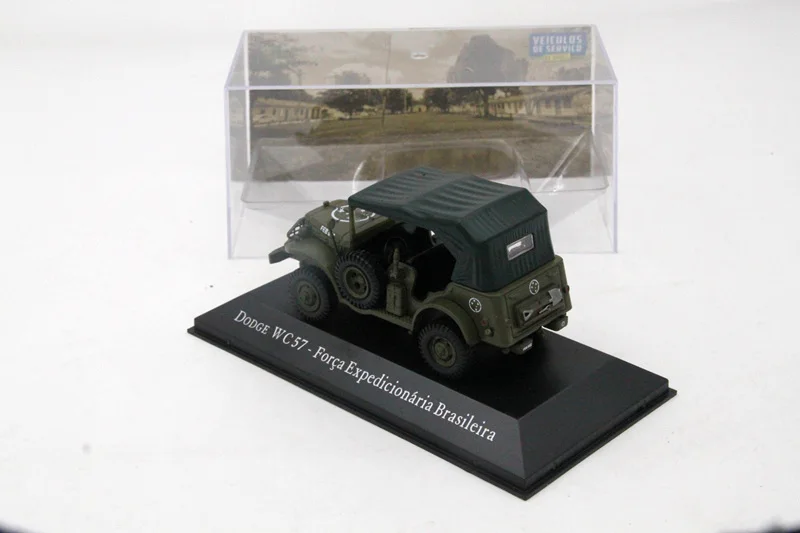 IXO 1:43 весы Dodge WC 57-экспедиционные войска бразильский литьё под давлением модельных игрушки автомобилей Великой Отечественной войны Тактический Модель джипы коллекция