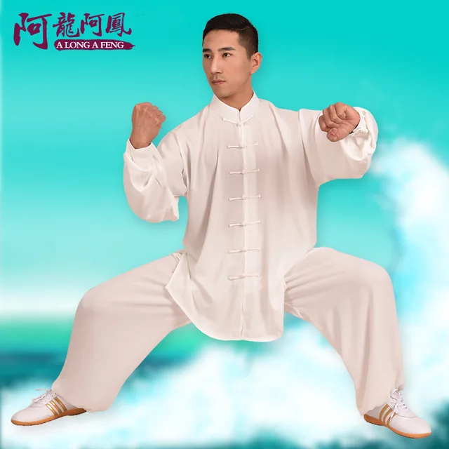 Cotton and tai chi clothing for men and women performing martial arts