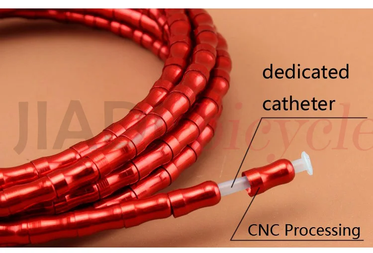 MTB с фиксированной передачей дорожный велосипед складной велосипедный переключатель проволочная трубка переключатель линии тормозной трубы универсальная защитная линия трубки