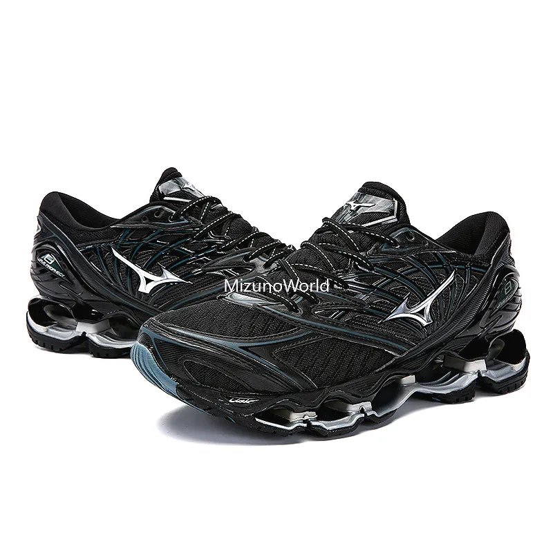 

Mizuno Wave Prophecy 8 Professional Men Shoes Hot Sale Blue Stable Sports Running Shoes For Men Weightlifting Shoes Size 40-45
