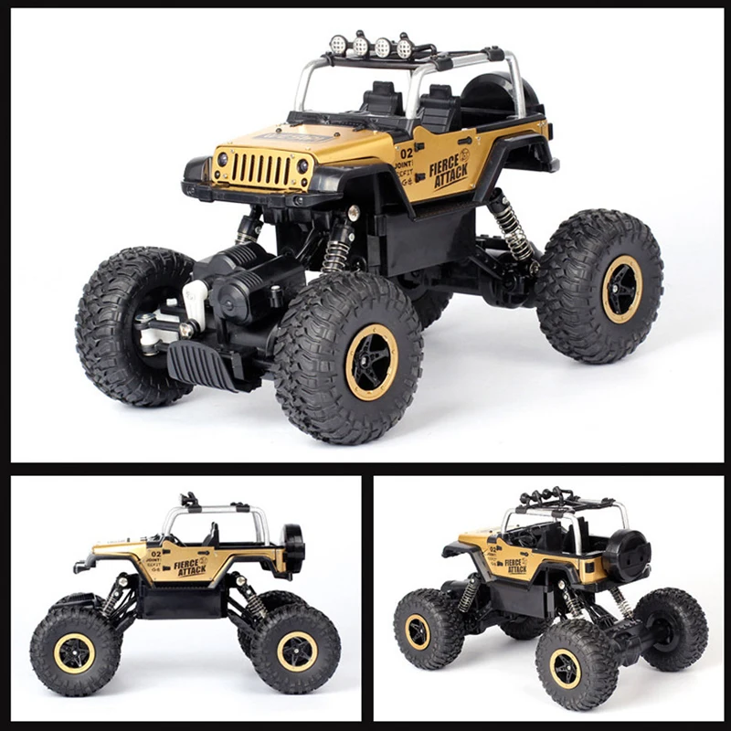 

1:12 Climbing Rc Cars 4WD 2.4GHz Rock Rally 4x4 Double Motors Bigfoot Car Remote Control Model Off-Road Vehicle Toy For Children