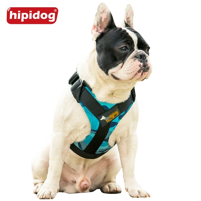 Hipidog Soft Padded Adjustable Durable Outdoor Dog Puppy Nylon Mesh Vest Harness Chest Strap 8
