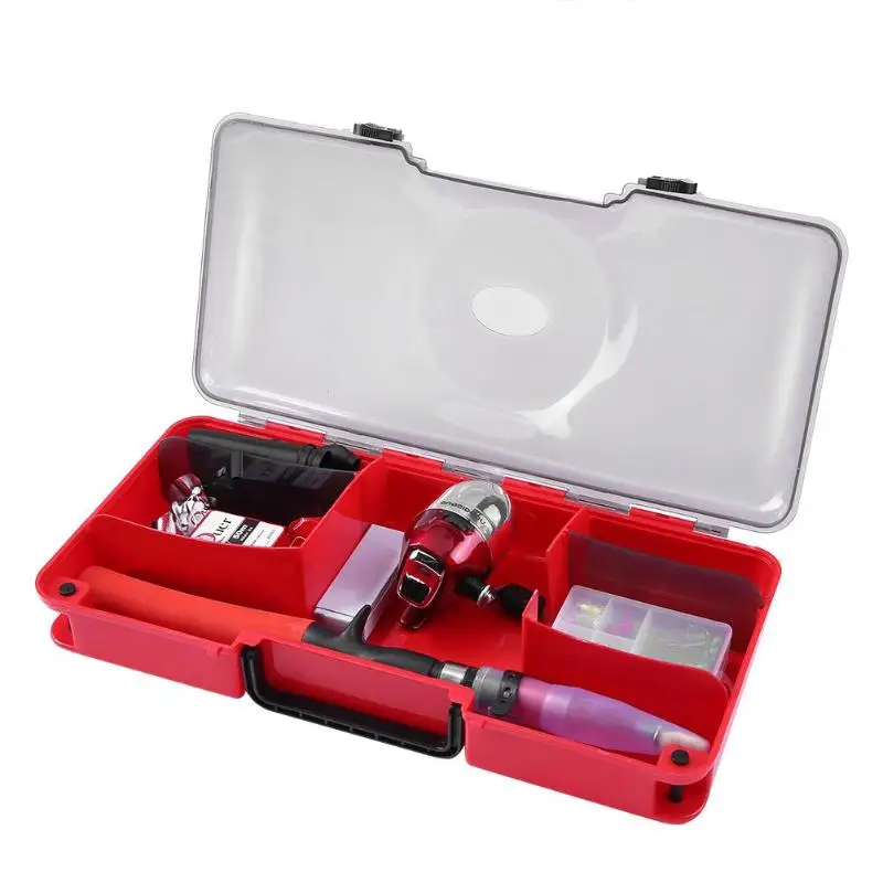 1 مجموعة الأطفال البسيطة الصب قصبة الصيد بكرة كامل كيت خيط صنارة الصيد معالجة مربع تلسكوبي الصيد رود بكرة كومبو يشبع عدة