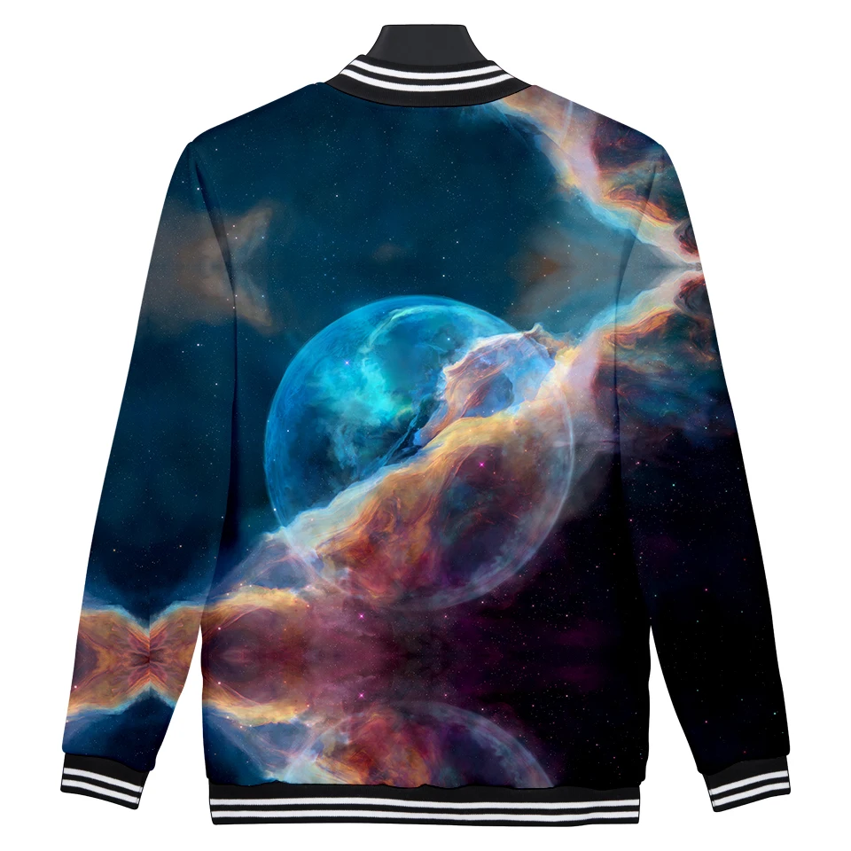 LUCKYFRIDAYF Starry sky 3D Baseball Jacket Skull Print Autumn Women/Men Kpop Fashion Coats Casual Jacket 2018 Fashion Clothes LUCKYFRIDAYF Starry sky 3D Baseball Jacket Skull Print Autumn Women/Men Kpop Fashion Coats Casual Jacket 2018 Fashion Clothes