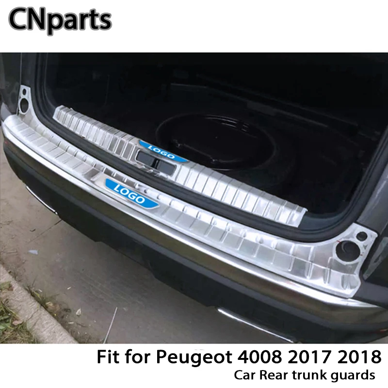 CNparts для peugeot 4008 авто задний багажник дверной ограничитель анти полоски от царапин аксессуары