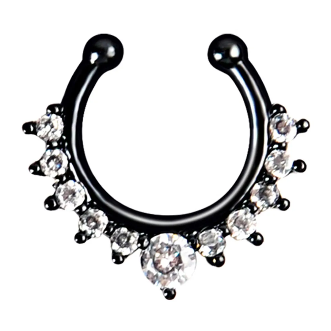 Online Buy Wholesale Black Septum Jewelry From China Black Septum throughout Black Body Jewelry