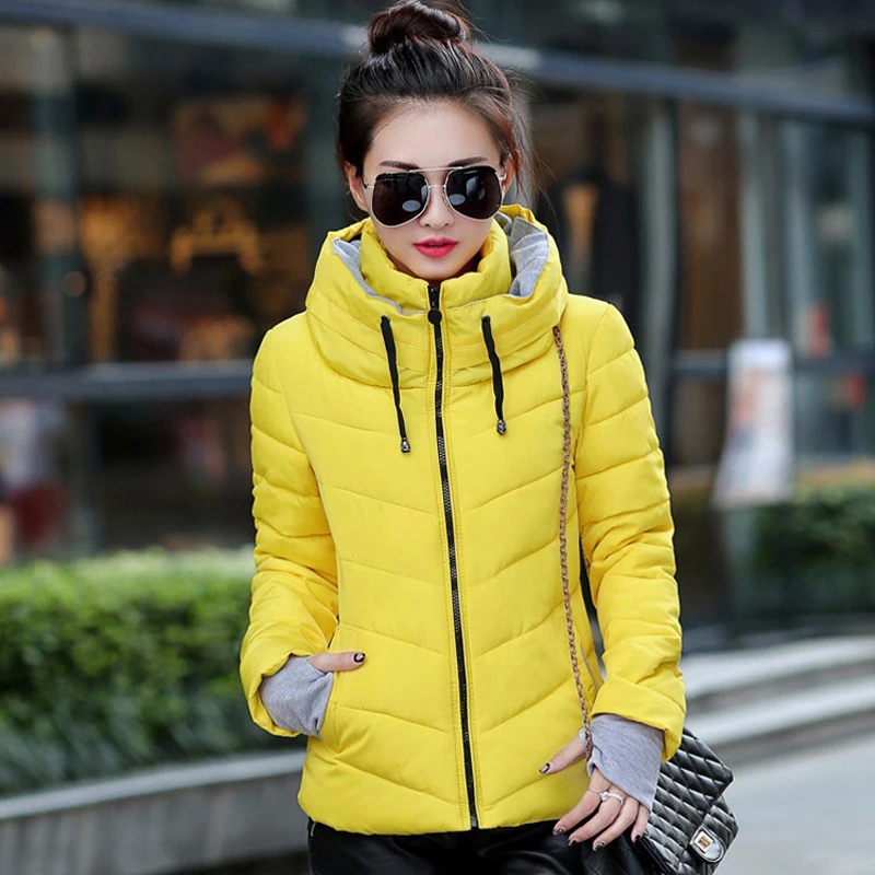 Women's Hot Cotton Padded Winter Jacket-2