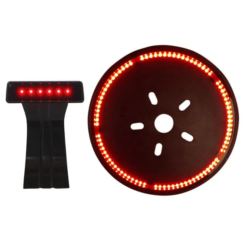 

LED 3rd High Mount Rear Brake Light+ Spare Tire Light for Jeep Wrangler
