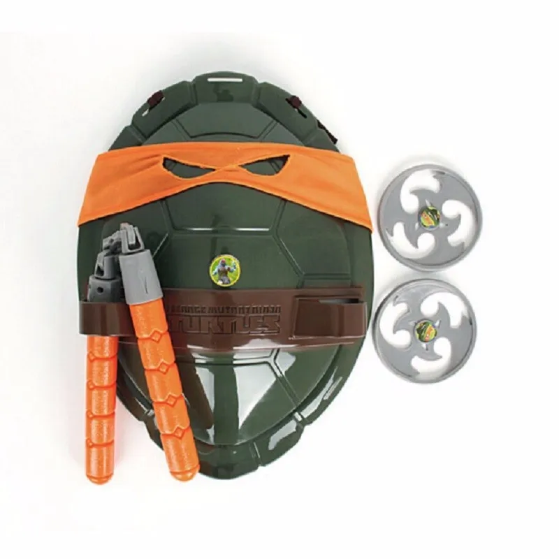 Turtles Ninjago Raphael Armor Toy Weapons Turtles Action Figure Mask Shell Children Birthday Gifts Party Cosplay Children Gift 