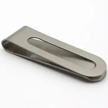 

ISKYBOB HOT Mini Stainless Steel Slim Money Clip Purse Wallet Credit Card ID Cash Holder