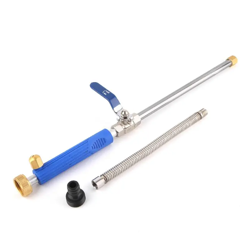

High Pressure Power Water Jet Car Wash Spray Nozzle Lawn Garden Irrigation Tool 360 Degree Rotation Cleaning Water Gun qiang