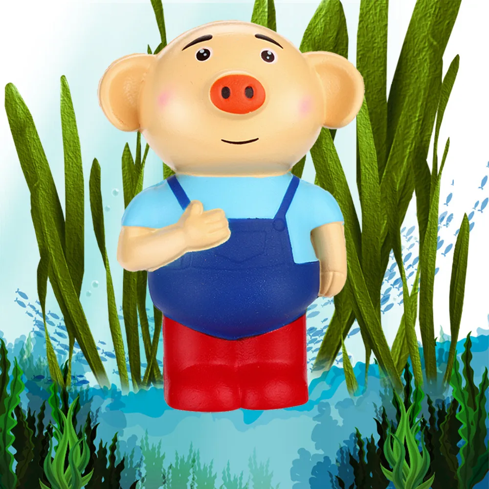 Игрушки для отдыха skuishy animales Seaweed Pig Ароматические медленно расправляющиеся мягкие игрушки Squeeze игрушки снятие стресса игрушка интересный W531