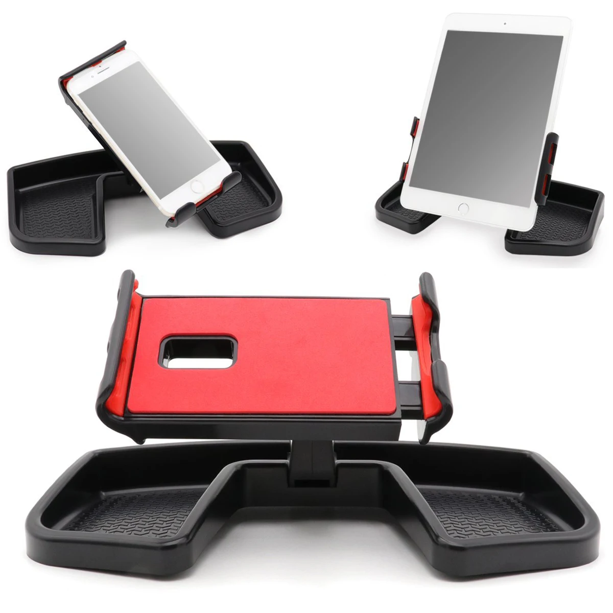 

For Jacobson Jeep Renegade Ipad Holder ABS Car Dash Phone 360 Rotate with Storage Box GPS Holder Auto Mobile Stand Kit