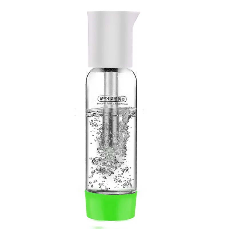 Производитель соды СЕМЬЯ DIY напиток мини-машина воздушный пузырь напиток производитель кухонные приборы с бесплатной доставкой - Цвет: green