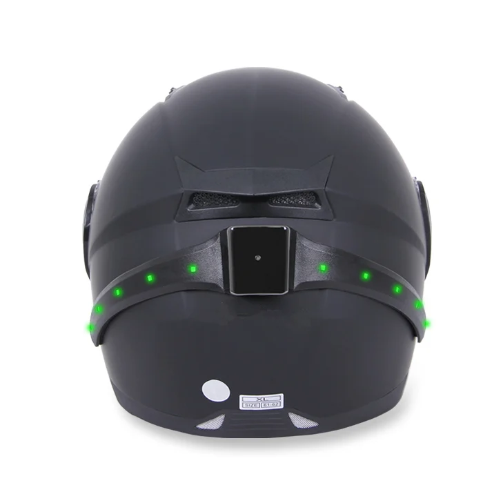 Wireless Motorcycle Smart helmet light LED Safety With Running Lights