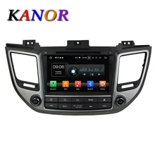 KANOR Восьмиядерный Android 8,0 2din автомобильный мультимедийный плеер для hyundai IX35 Tucson двойной Din автомобильный DVD gps навигационная система