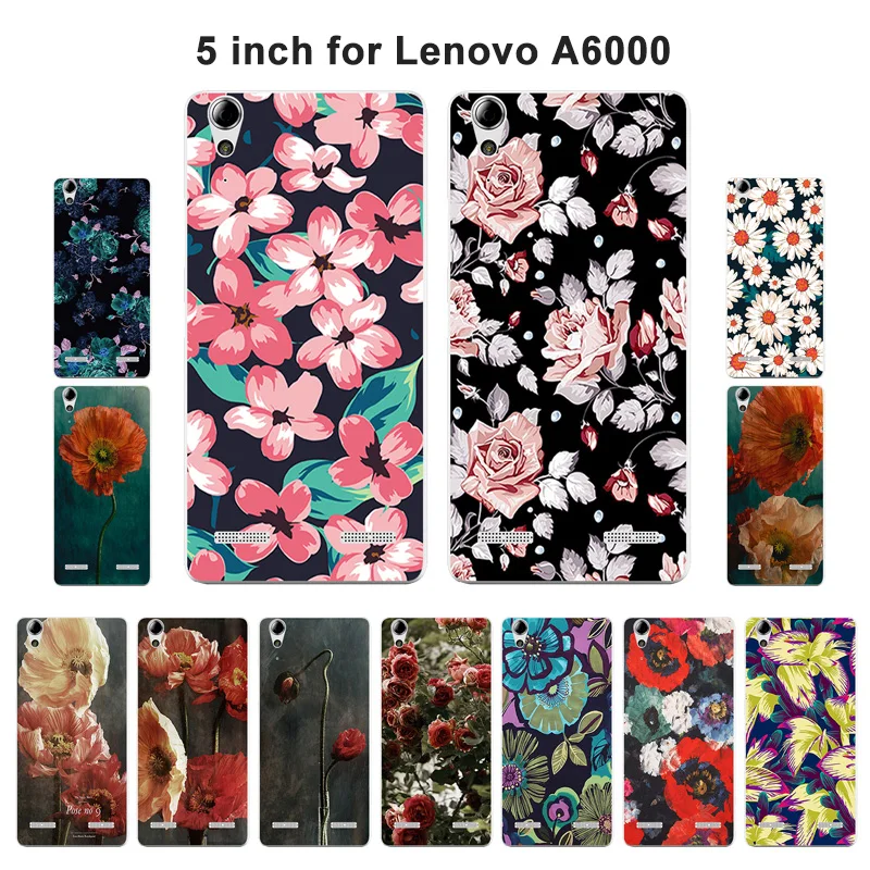 

Capa For Lenovo A6000 A6010 Cover Fancy Painted Soft TPU Fundas For Lenovo A 6000 Plus Lemon K3 K30-T K30-W Phone Cases
