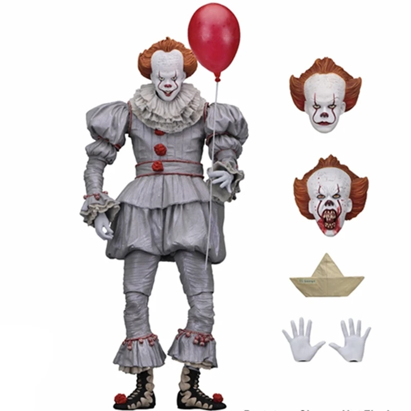 NECA Stephen del Re Si Pennywise Joker Action Figure Giocattoli Bambole Brinquedos Figurals Modello di Raccolta Regalo