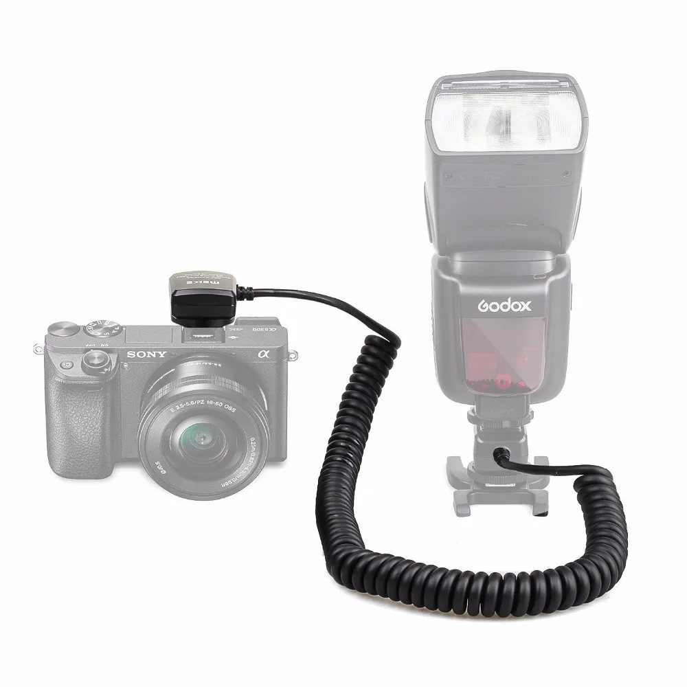 Кабель синхронизации для вспышки Sony A7 Godox V860ii 3 м 118 дюйма|Аксессуары вспышек| |