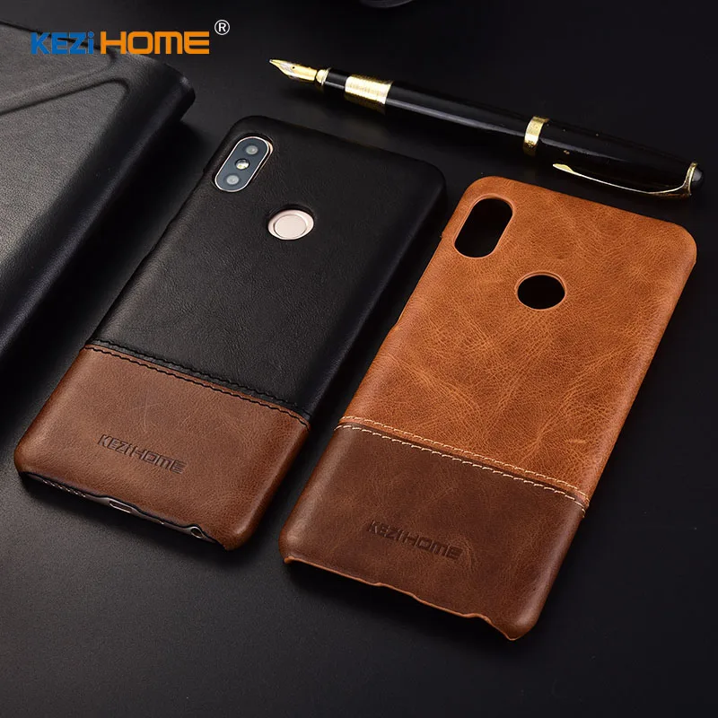 

For Xiaomi Redmi Note 5 Case Genuine Back Cover Hard Frame Leather Fundas Xiomi Redmi Note 5 Pro Note5 Phone Cases
