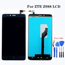 For ZTE Z988 LCD Screen Replacement for ZTE Mobile Phone Accessories Assembly and Touch Glass Digitizer Assembly Free Shipping