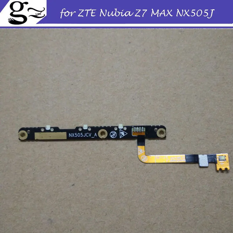 for Nubia Z7 MAX NX505J Power Button Volume Proximity Sensor Light Flex Cable Free Shipping | Мобильные телефоны и