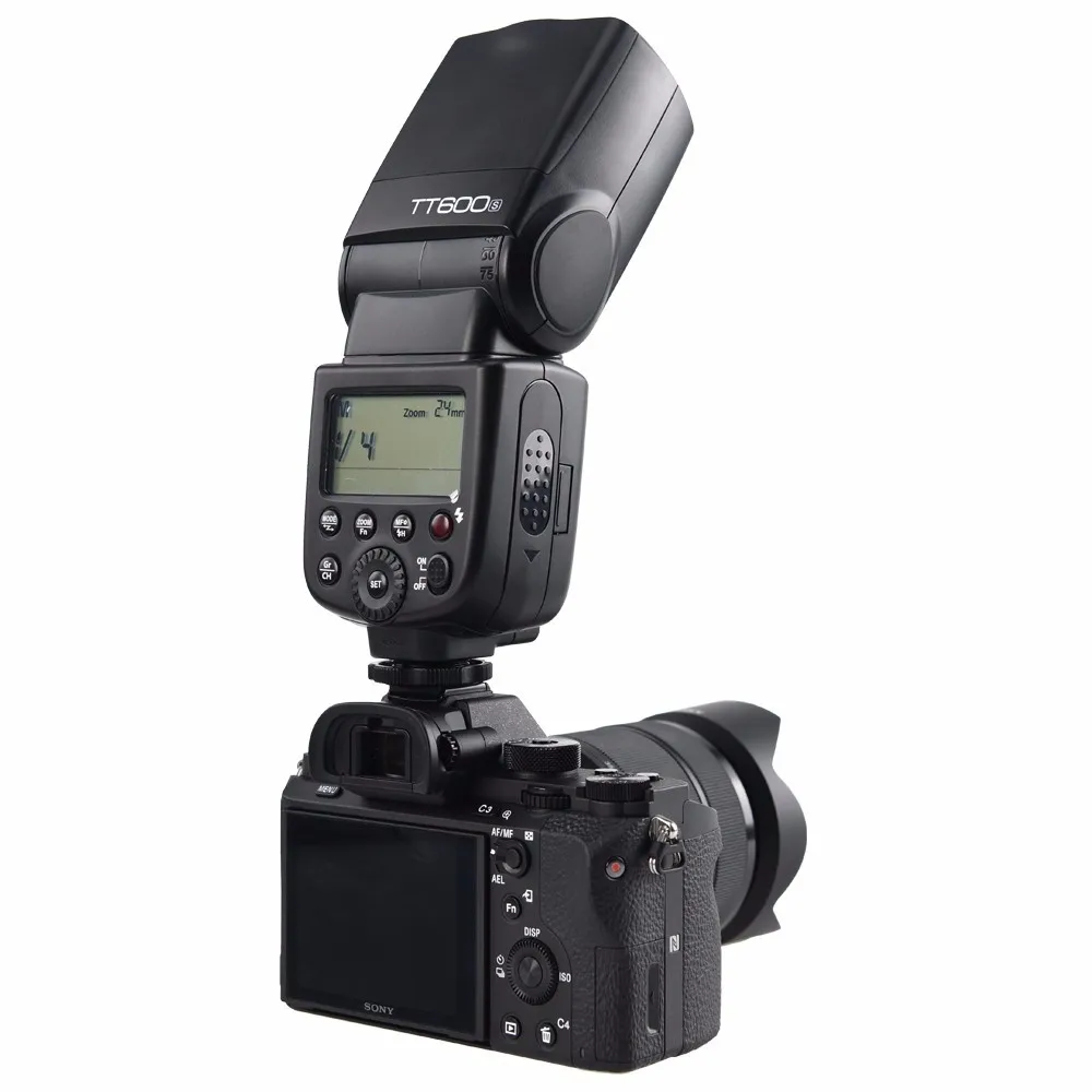 Godox tt685s HSS TTL GN60 Вспышка Speedlite + 2x tt600s + x1t-s триггера для Sony