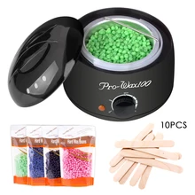 Средство для удаления волос Эпилятор Воск подогреватель профессиональные мини спа-рук Эпилятор ноги парафиновый воск Контроль температуры