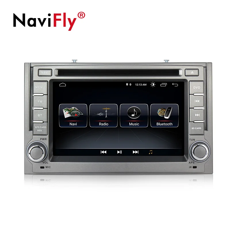 Sale Navifly Android 8.1 Car Radio DVD 2Din stereo multimedia navigation For Hyundai H1 Grand Starex 2007-2015 Audio CAR GPS FM WIFI 0