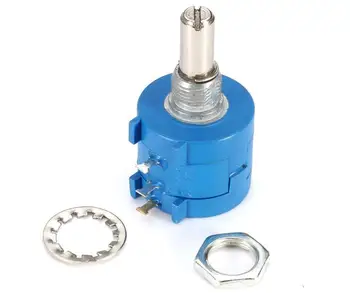 

Free Shipping 3590S-2-202L 3590S 2K ohm Precision Multiturn Potentiometer 10 Ring Adjustable Resistor