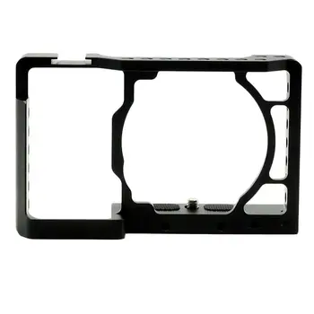

Studyset Camera Cage Stabilizer for Sony A6400/ A6000/ A6300/ A6500 DSLR Cage Mount Microphone Monitor